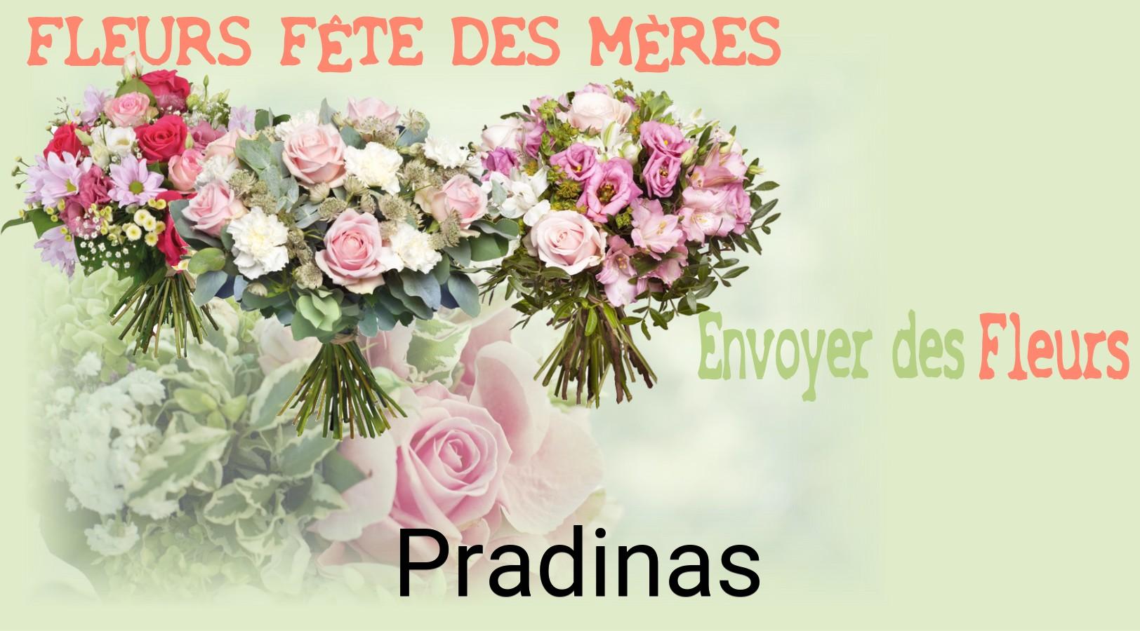 Bouquet de Fête des Mères livré à Pradinas